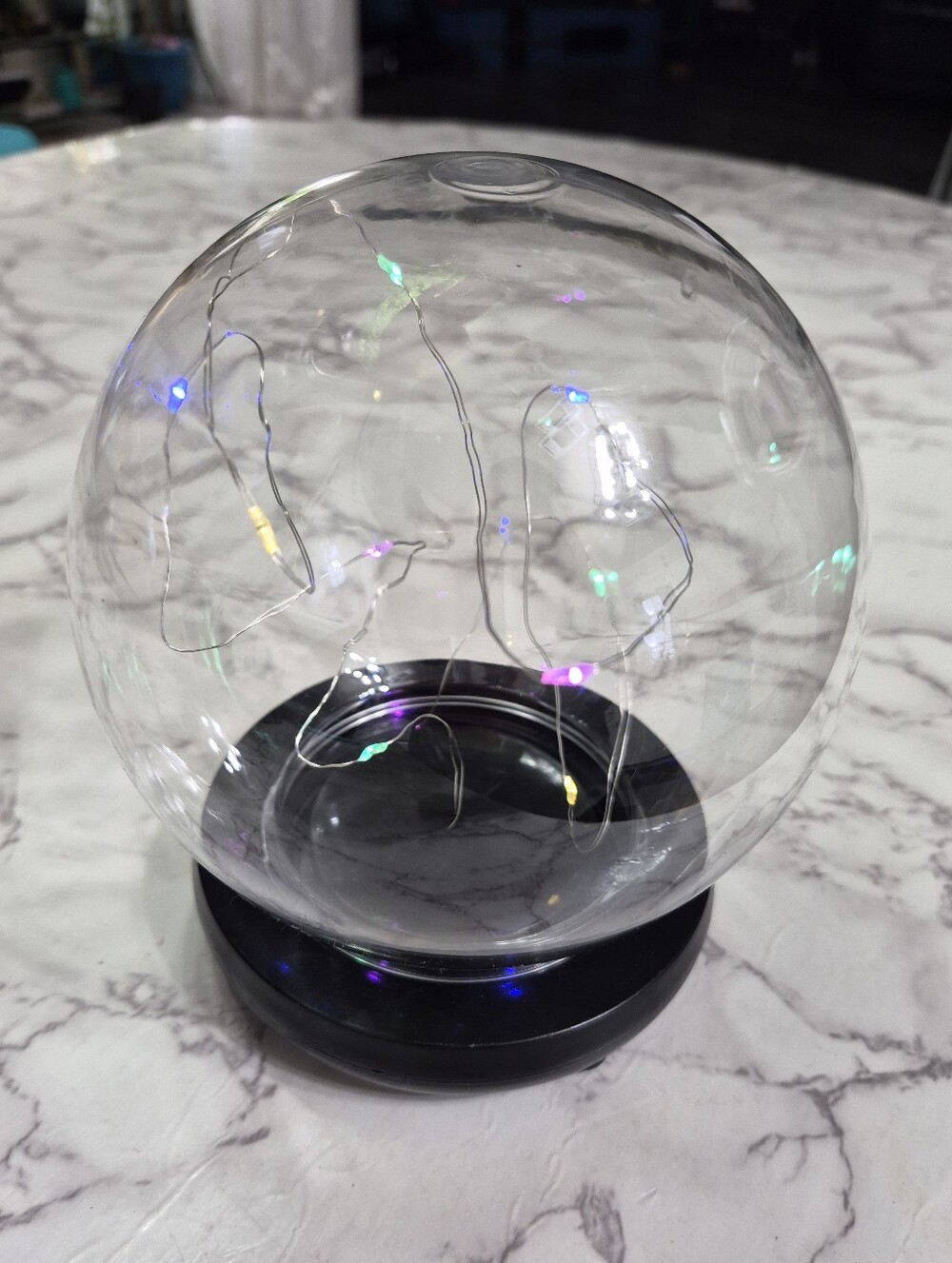 Clear LED Magic Ball